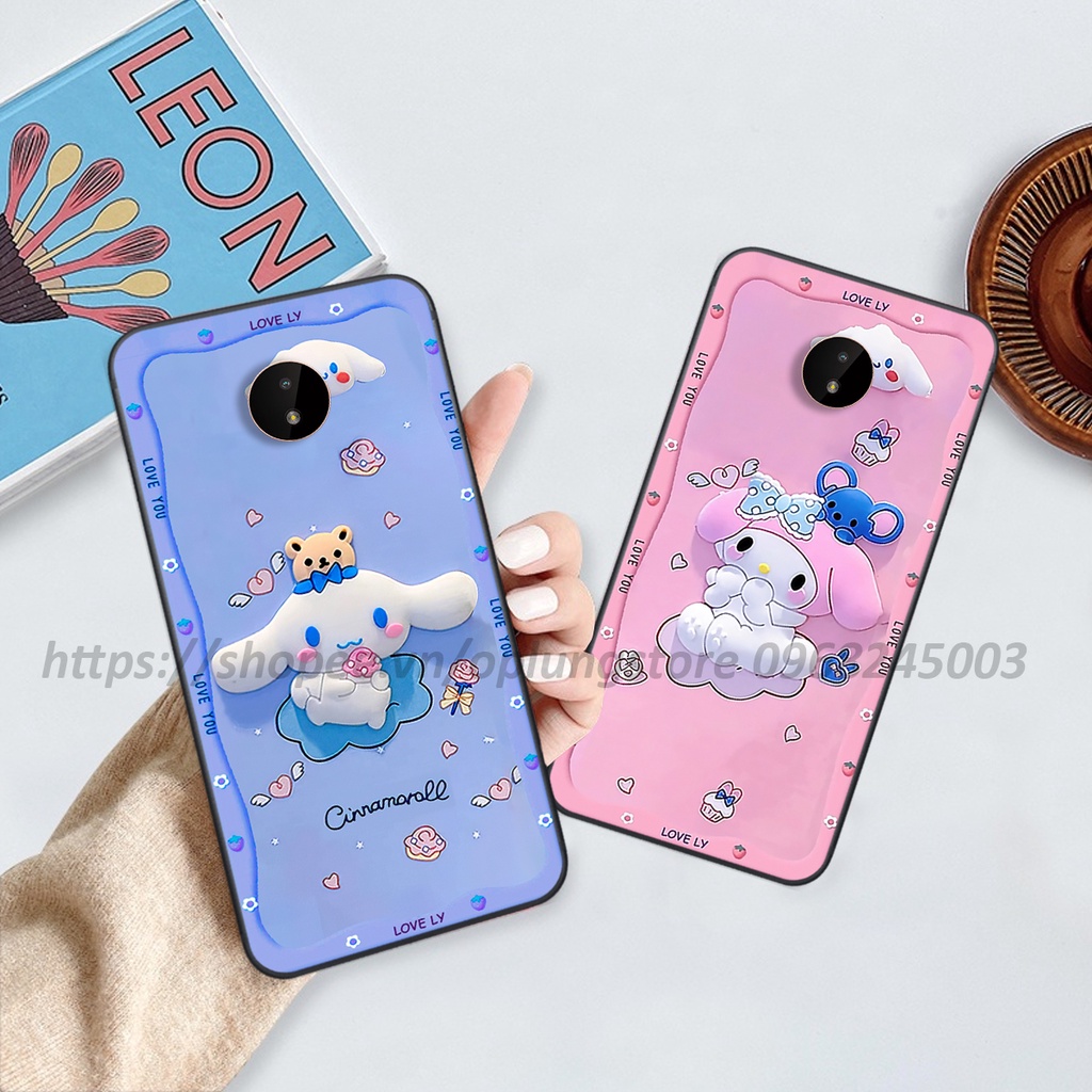 Ốp lưng Nokia C20 / C30 / Nokia 3.4 in hình 3D gấu cute cool ngầu giả nổi.