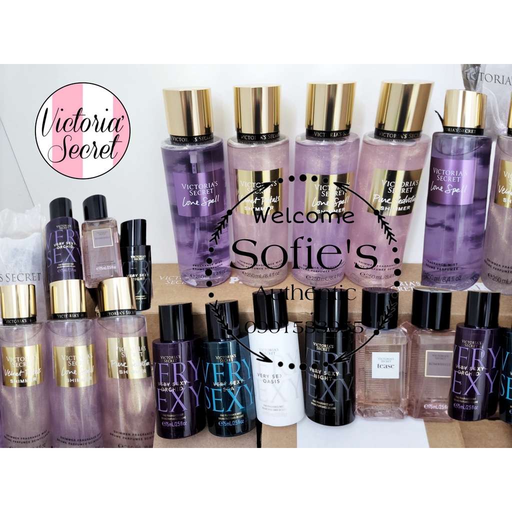 Xịt Thơm Lưu Hương Toàn Thân Victoria's Secret Fine Fragrance Mist