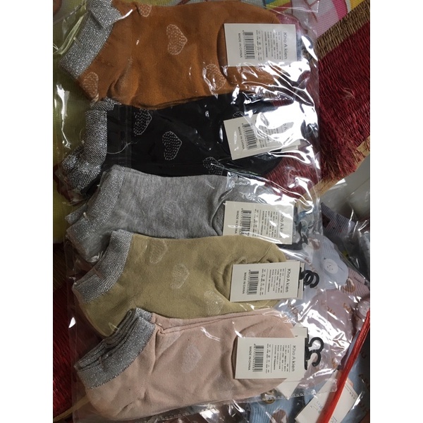 Sét 5 đôi tất người lớn nhiều mẫu