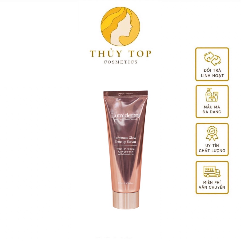 Kem Nâng Tone Trắng Da Lumiderm Luminous Glow Tone Up Serum 100ml