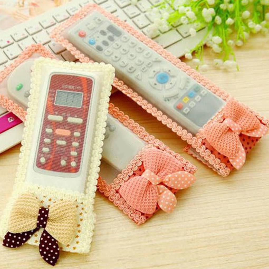Vỏ Bọc Điều Khiển Từ Xa Chống Bụi Màu Hồng Kích Thước 21x8cm Tiện Dụng Cho Máy Lạnh / Máy Điều Hòa