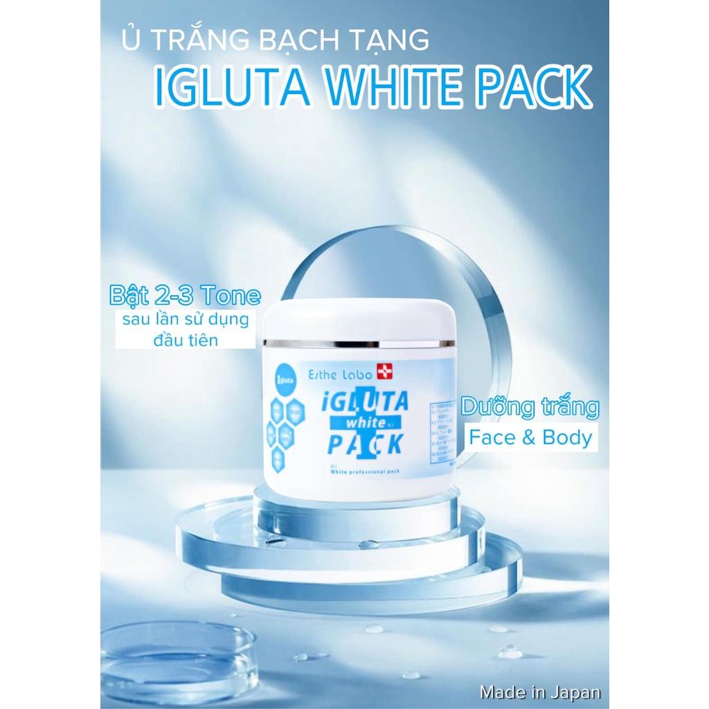 Mặt Nạ Igluta White Pack Mặt Nạ Ủ Trắng Bạch Tạng Nhật Bản Hộp 500g
