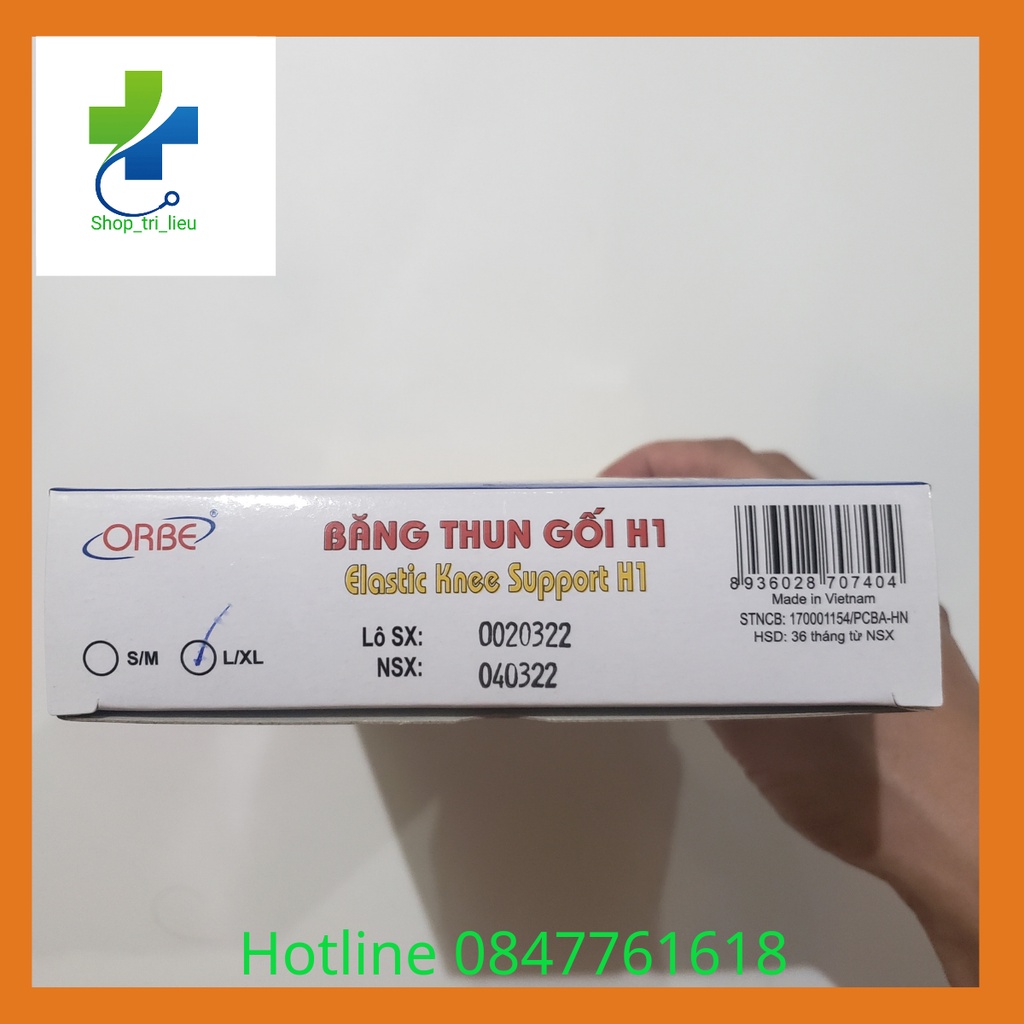 Bó gối , băng thun gối hỗ trợ chấn thương ORBE H1