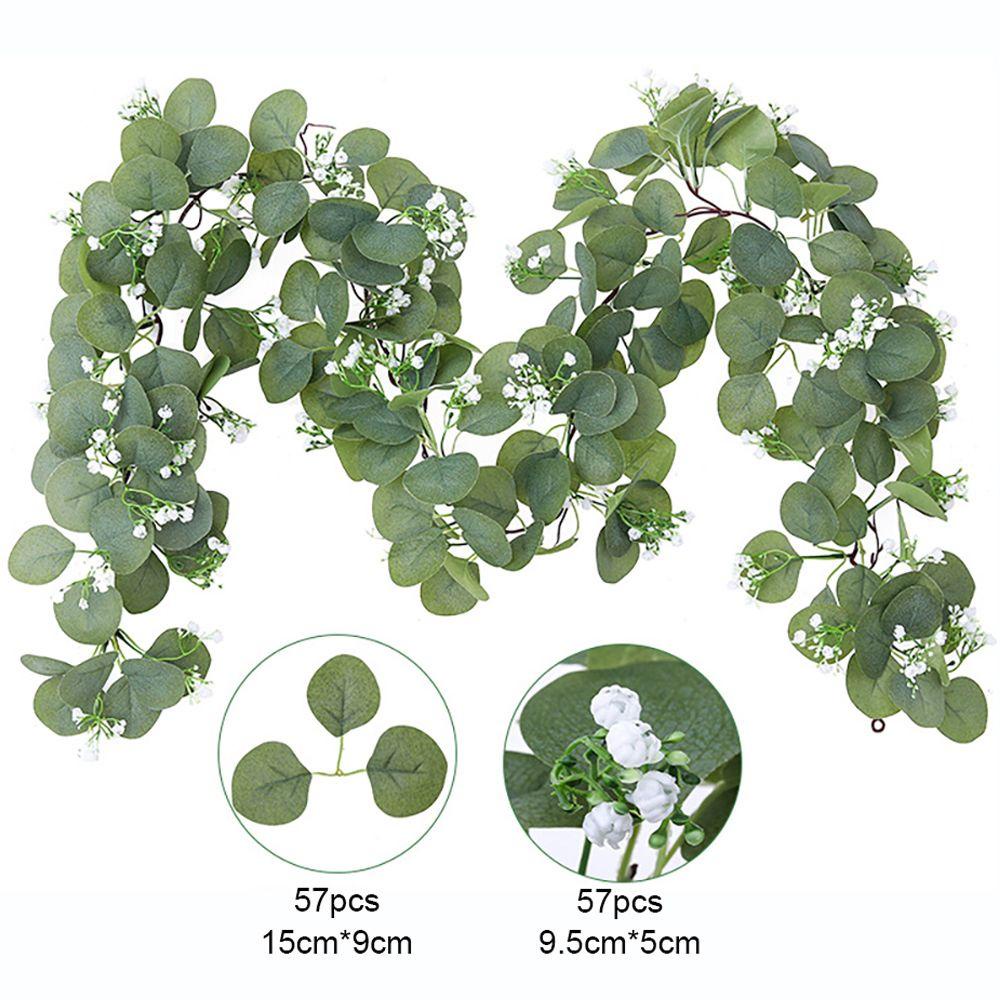 Vòng Hoa Lá Màu Đỏ Treo Trang Trí Cây Thông Giáng Sinh