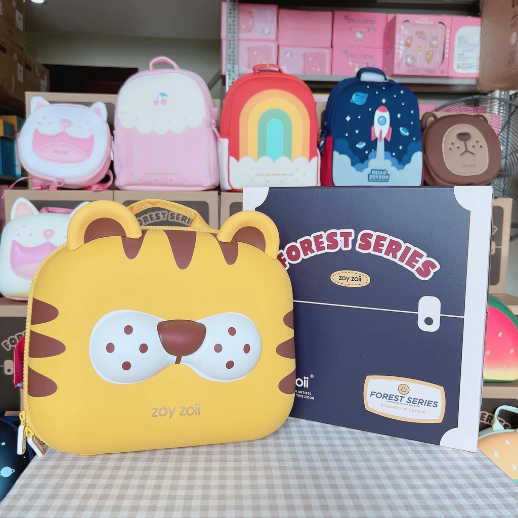 Balo Zoyzoii chính hãng cho bé mầm non hình thú mẫu mới 2022 chồng gù đi học đi chơi du lịch 1-6 tuổi cao cấp