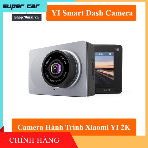 Camera hành trình Xiaomi YI 2K kết nối điện thoại tặng kèm thẻ nhớ 32GB