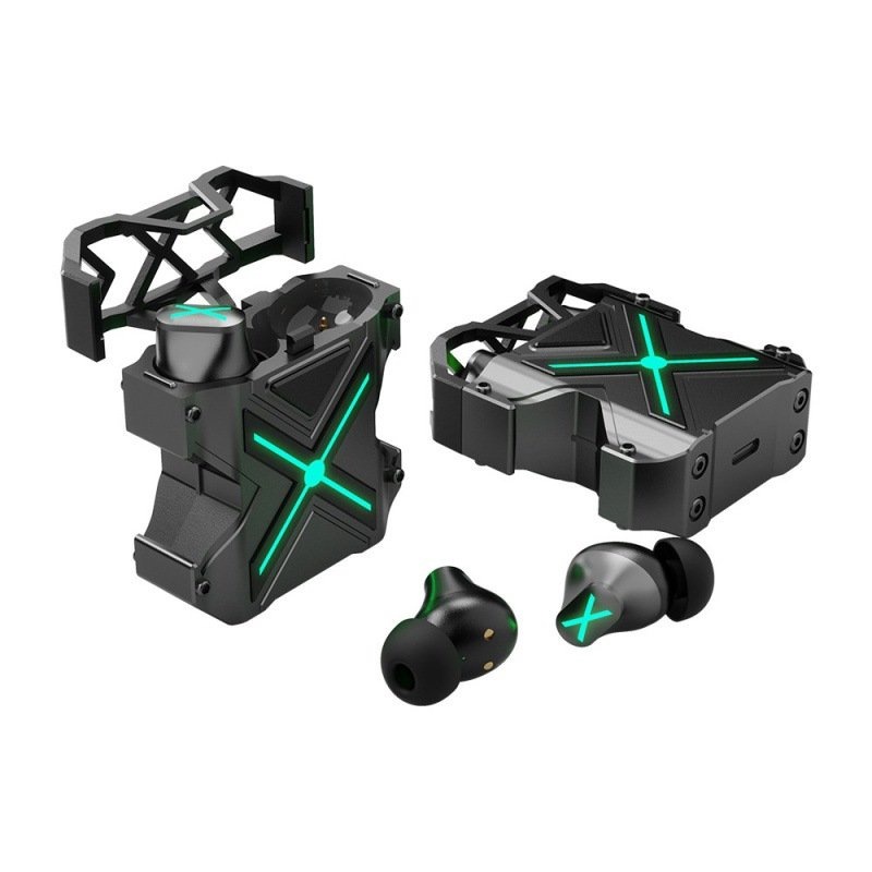 Tai nghe GAMING K89 có độ trễ bằng không nghe nhạc âm BASS mạnh mẽ, Tai nghe bluetooth K89 đèn LED chữ X nhiều chế độ
