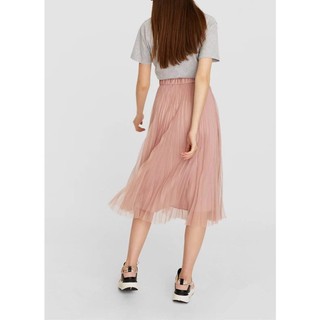 CÓ SẴN Chân váy tutu dập ly Stradivarius