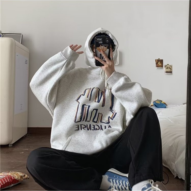 Áo Hoodies Có Nón Dài Tay Thời Trang Hàn Quốc Mới Cho Nam