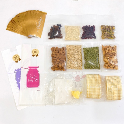 SET NGUYÊN LIỆU BÁNH THUYỀN HẠT DINH DƯỠNG