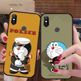 Ốp lưng điện thoại xiaomi redmi 6 pro / redmi note 7 doraemon tinh nghich dễ thương