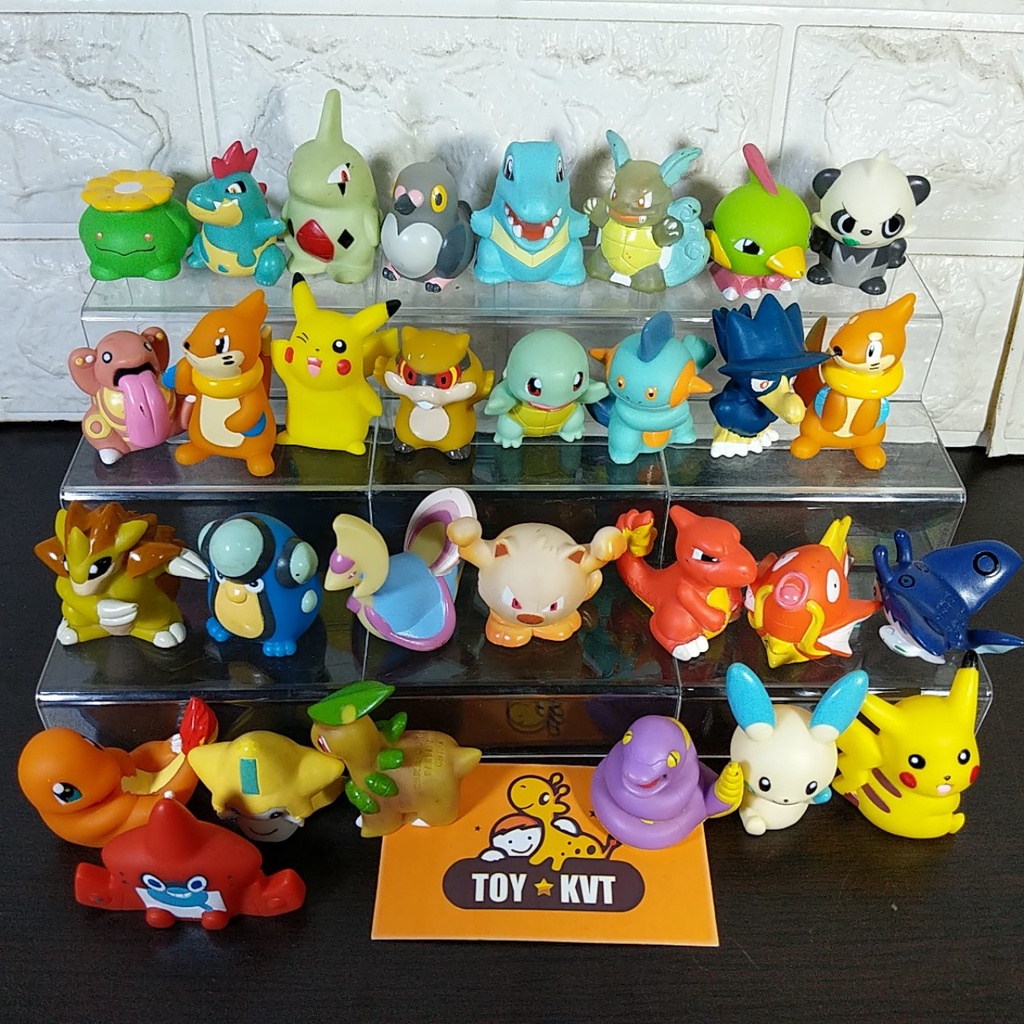 Mô Hình P16 Pokemon Kid Bandai Tổng Hợp Pokemon Ngón Tay Rỗng Ruột Chính Hãng