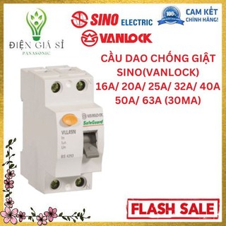 Cầu dao chống giật chính hãng sino_
