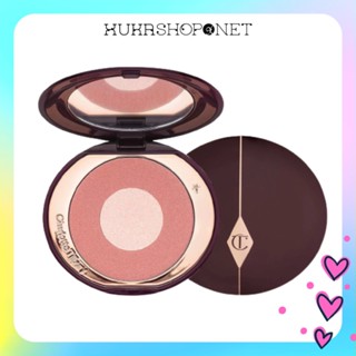 Phấn má hồng Charlotte Tilbury Cheek To Chic Blush sắc tố cao màu tự nhiên mềm và mịn bền màu lâu trôi 8g