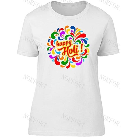 Áo Thun Nam Happy Holi! Paisley Tee Wo 'S Đầy Màu Sắc