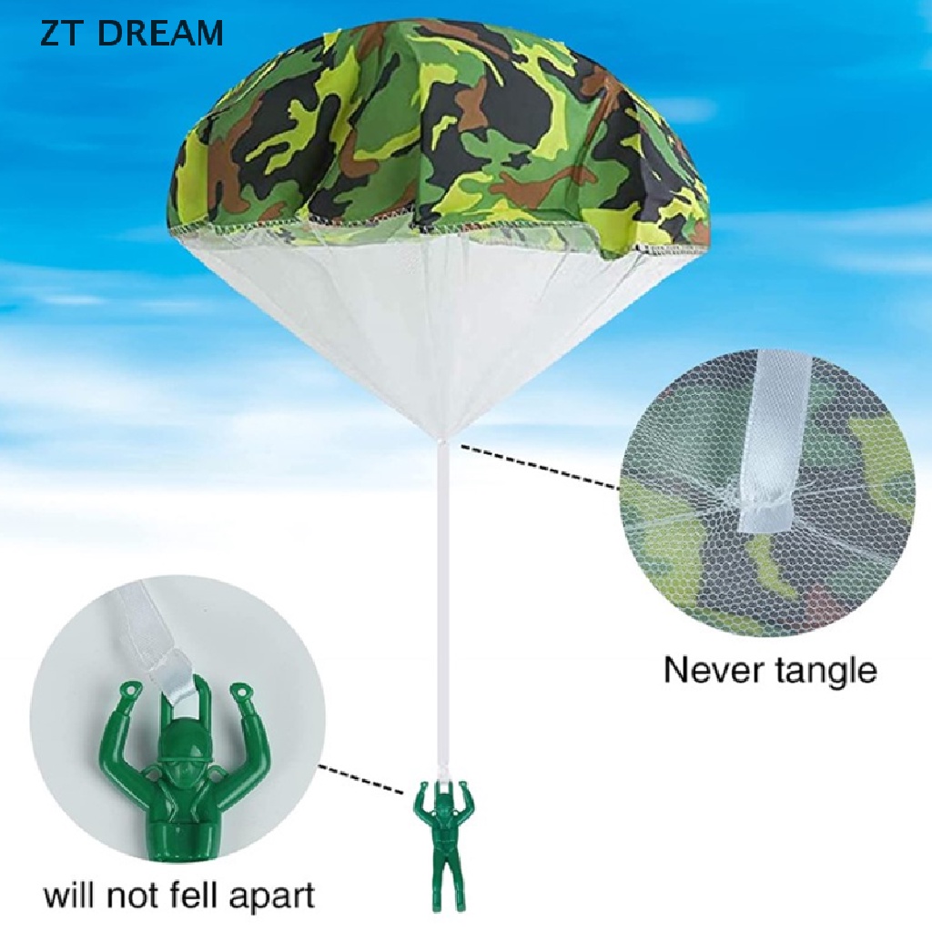 Đồ Chơi Lính Nhảy Dù Mini Màu Rằn Ri Quân Đội ZTD 07