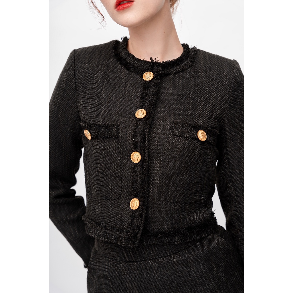 Set dạ tweed thiết kế Meemdy - Rina set