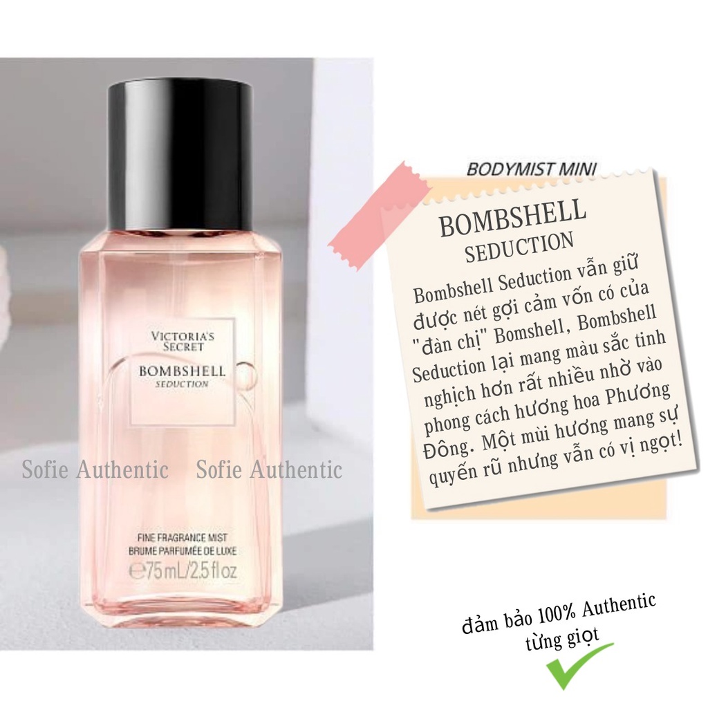 Xịt Thơm Lưu Hương Toàn Thân Victoria's Secret Fine Fragrance Mist