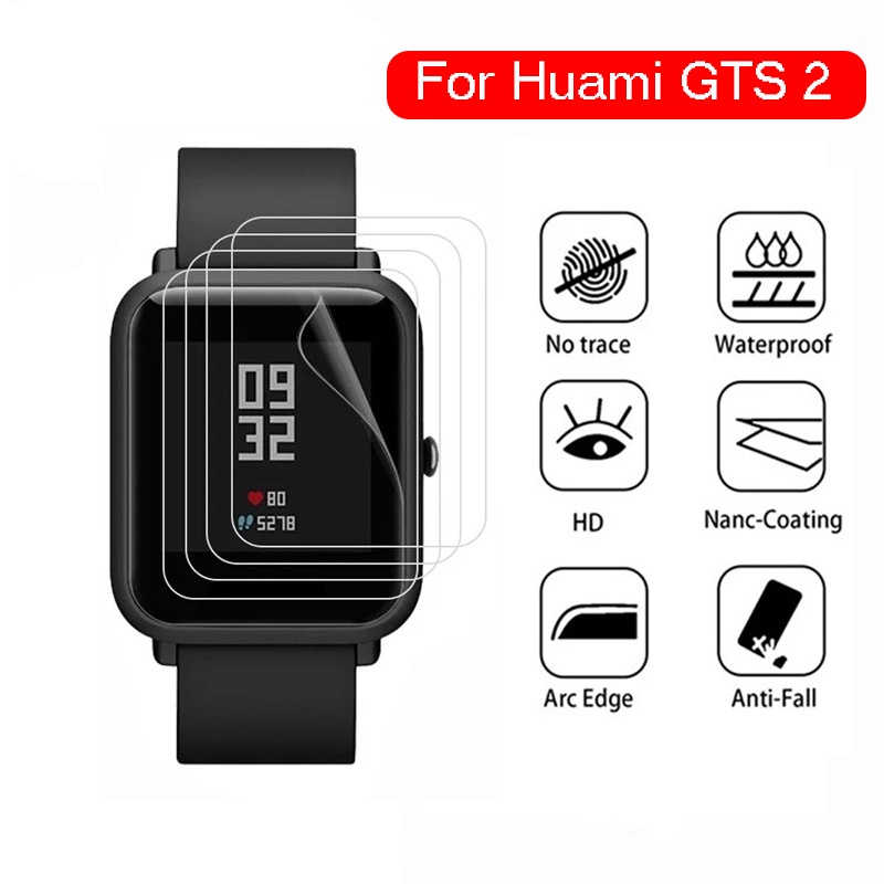 Phim Dán Bảo Vệ Màn Hình Bằng TPU Siêu Mỏng Chống Nước Chống Bẩn Cho Huami GTS 2 Mini Watch Hydrogel