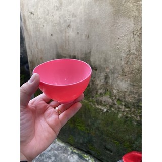 Bát nhựa dẻo đắp mặt nạ