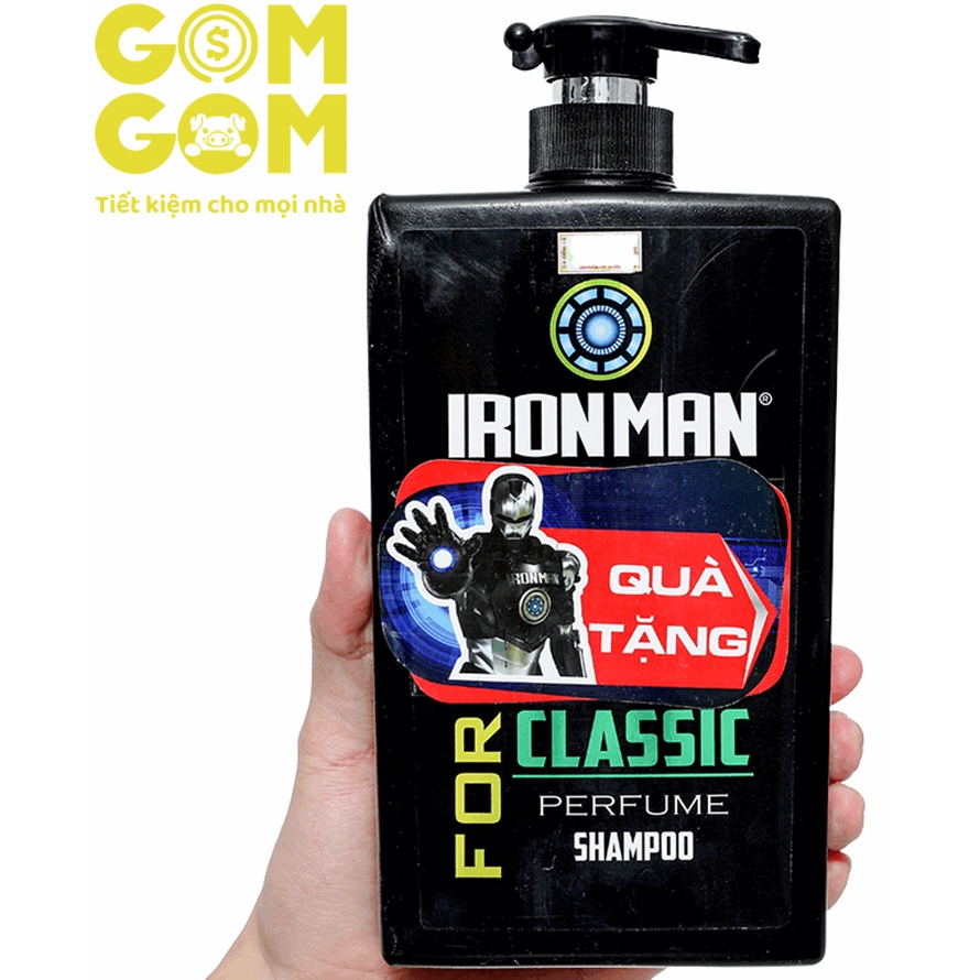 DẦU GỘI NHIỆT IRONMAN ENCOUNTER 650G ĐEN XANH