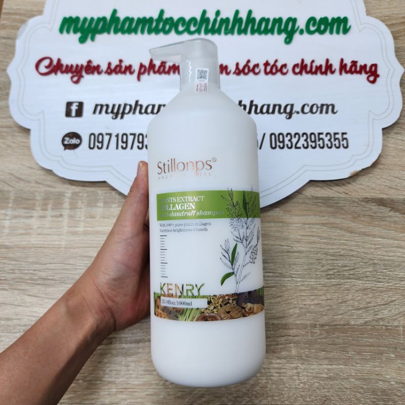 Dầu gội xả dưỡng sinh ngăn ngừa gàu Kenry Stillonps 500ml - 1000ml