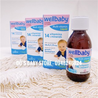 ￼Vitamin tổng hợp Well baby 14 vitamin cho bé