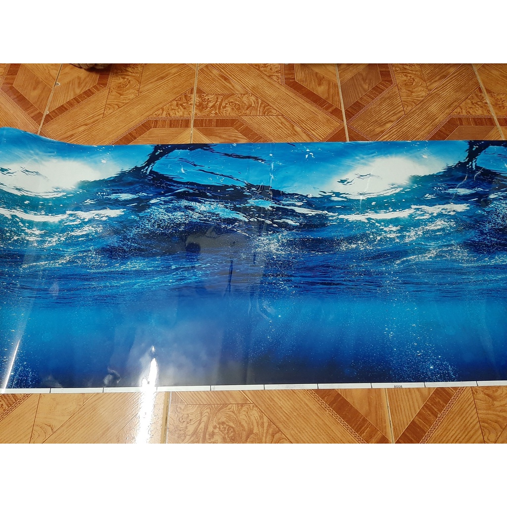 Tranh dán bể cá 1m