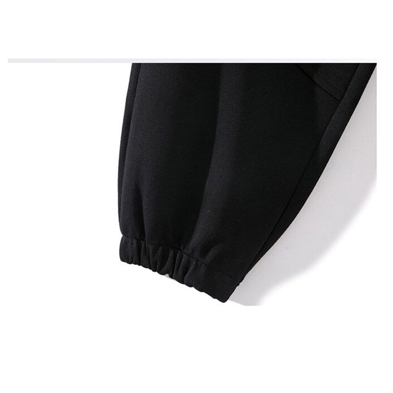 Quần Dài Thể Thao Dáng Rộng Phối Dây Rút Thời Trang Trẻ Trung Cho Nam