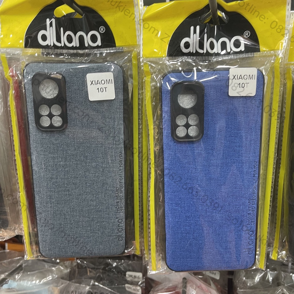 Ốp lưng Xiaomi Mi 10T/ 10T pro dẻo, da vải cực chất bảo vệ camera bền đẹp