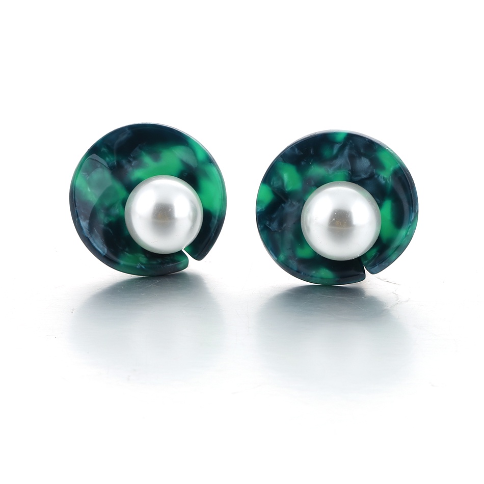 Đôi bông tai SP531 chất liệu acrylic kiểu dáng hình học xinh xắn cho nữ