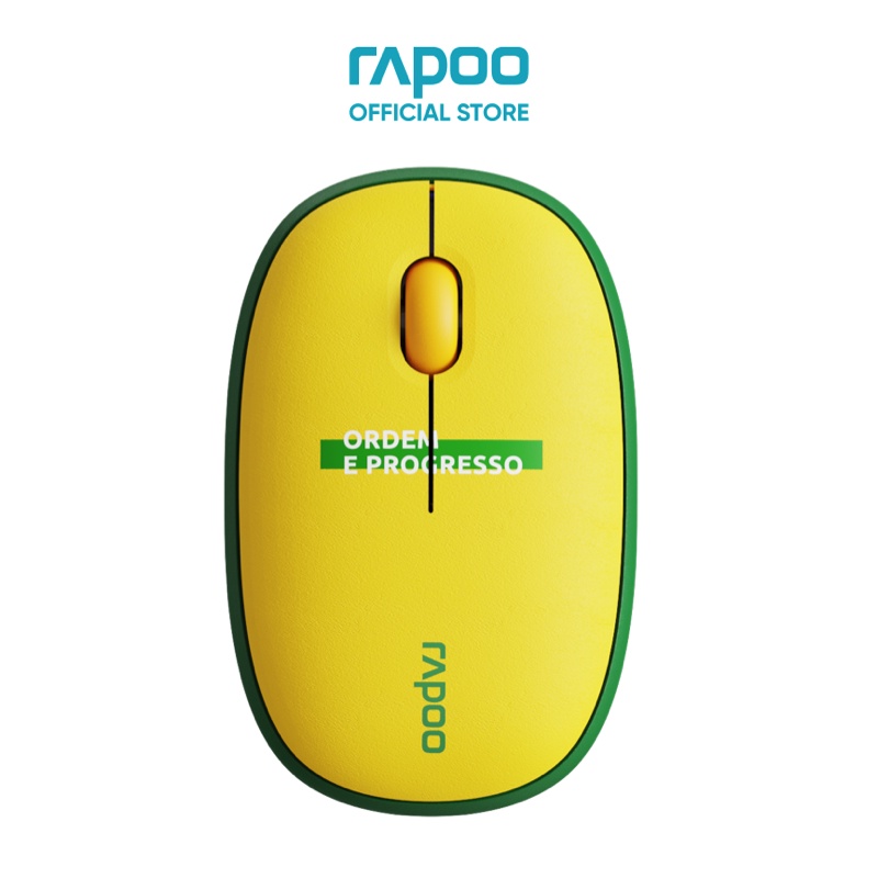 Chuột không dây Rapoo M650 Silent -phiên bản World Cup (Anh, Argentina, Brazil, Hà Lan, Pháp, Đức) - Kết nối đa thiết bị