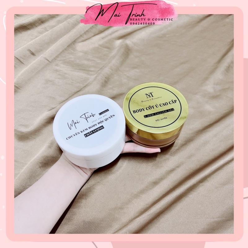 COMBO KEM BODY VIP + CỐT Ủ (TẶNG TẮM TRẮNG)