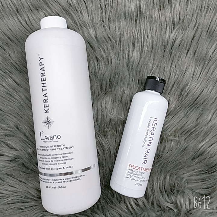 Phục hồi dưỡng tóc hư tổn nặng dành cho tóc tẩy, uốn, nhuộm Keratin Lavano