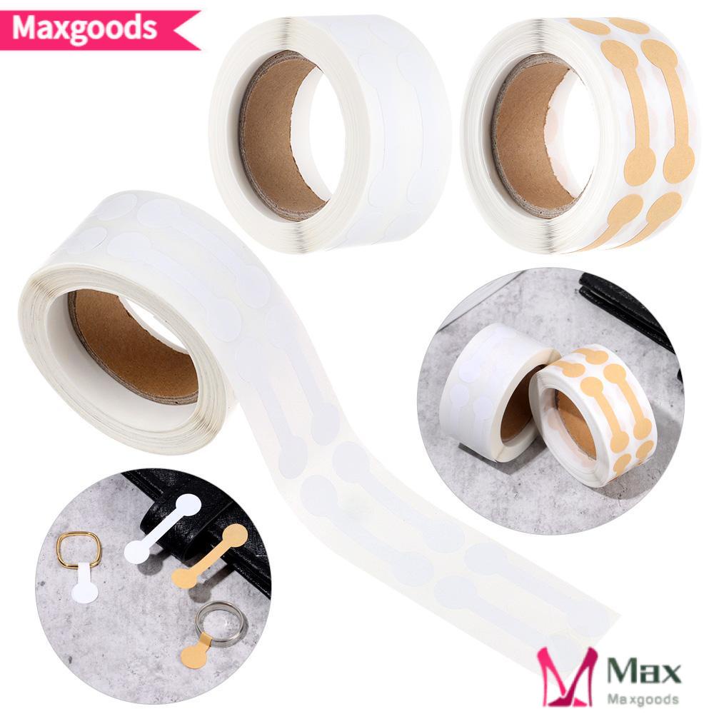 Bộ 500 Thẻ Treo Trưng Bày Trang Sức Hình Tròn Màu Trắng / Nâu