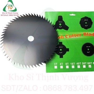Lưỡi cắt cỏ tròn răng cưa, lưỡi cắt lúa tròn 60 răng