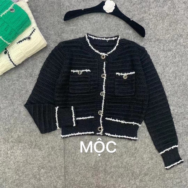 Áo len khoác phong cách Hàn quốc mẫu thời trang mơí nhất