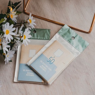 Giấy thấm dầu oil control film The Face Shop 50 miếng - Kim quyên cosmeics