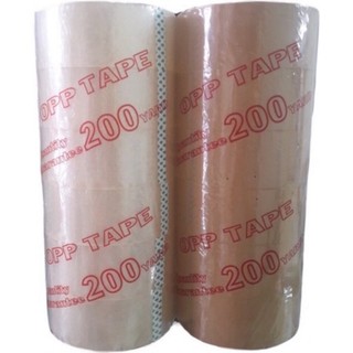 Băng keo trong, đục 200 yard nặng 1,8kg gồm 6 cuộn