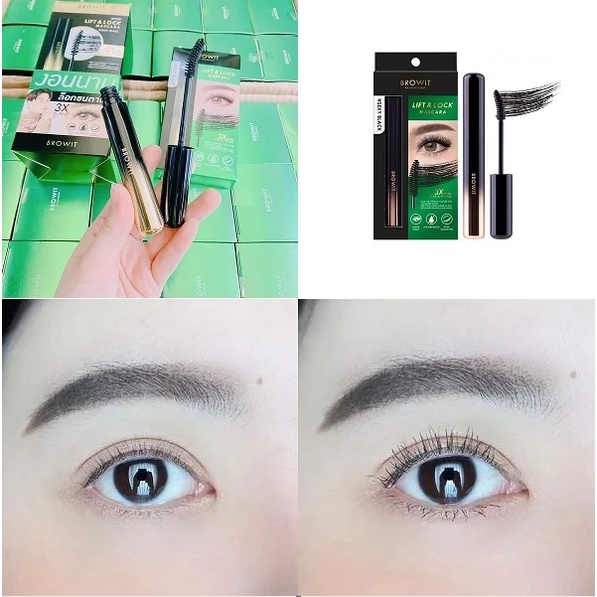 Bút kẻ mắt 2 đầu Browit By Nongchat Hightechnique Duo Thái Lan