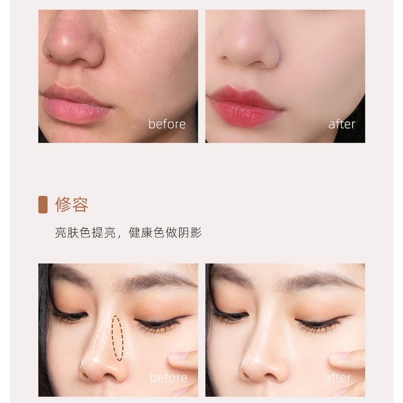 Kem Che Khuyết Điểm 3 Màu Che Phủ Quầng Thâm Chuyên Nghiệp