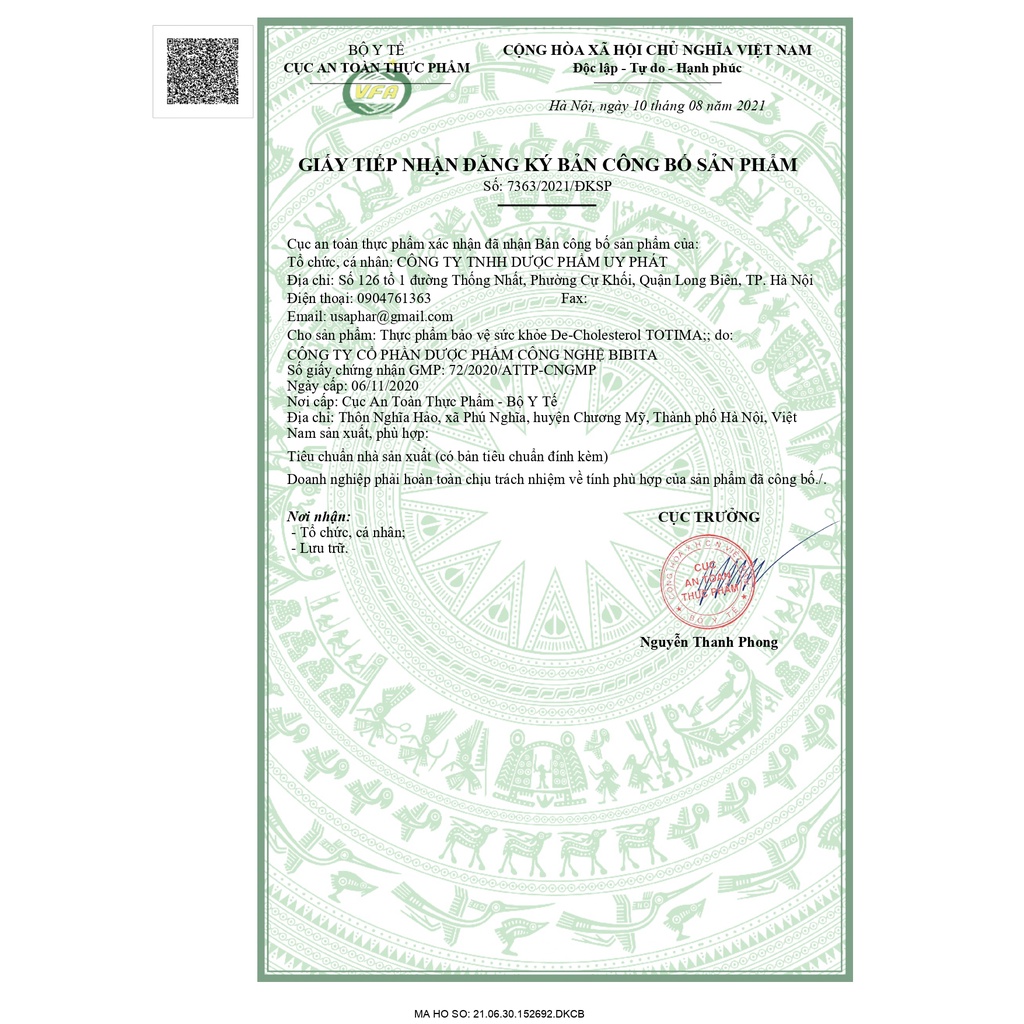 Viên uống Hạ mỡ máu Decholesterol Totima I Hỗ trợ giảm mỡ trong máu, giảm nguy cơ tai biếnI Hàng chính hãng.thuochieuqua