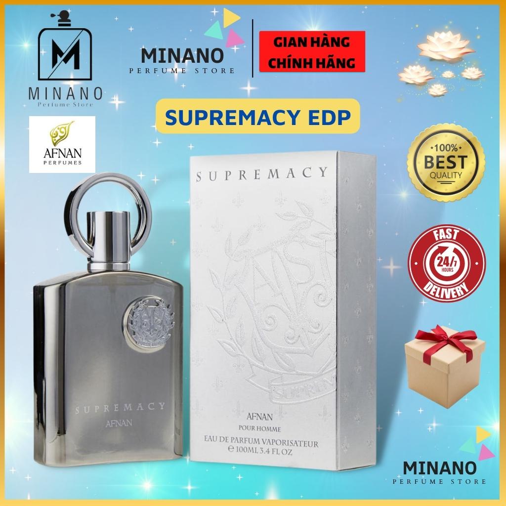 (Chính Hãng Fullseal 100ml) Nước Hoa Nam 𝗔𝗳𝗻𝗮𝗻 𝗦𝘂𝗽𝗿𝗲𝗺𝗮𝗰𝘆 𝗦𝗶𝗹𝘃𝗲𝗿 MINANO PERFUME