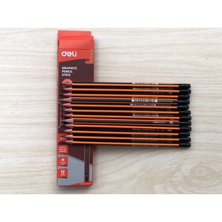 Bút Chì Gỗ 2B Deli 37013 lẻ từ 5 chiếc