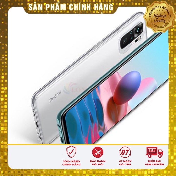 Điện Thoại Xiaomi Redmi Note 10 4GB Chính Hãng Bảo Hành 12 Tháng Bộ 4 Camara Sau Điện Thoại Cảm Ứng Xiaomi Redmi 10 Đẹp