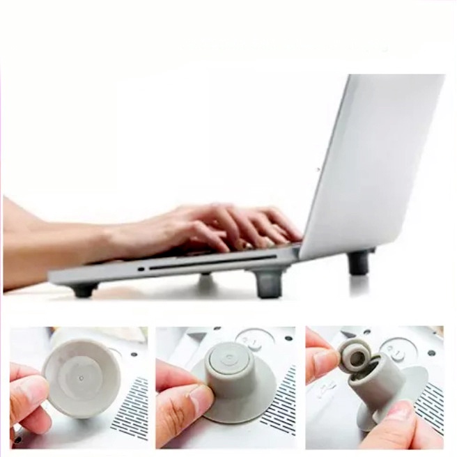 BỘ 4 NÚT KÊ CHỐNG NÓNG CHO LAPTOP