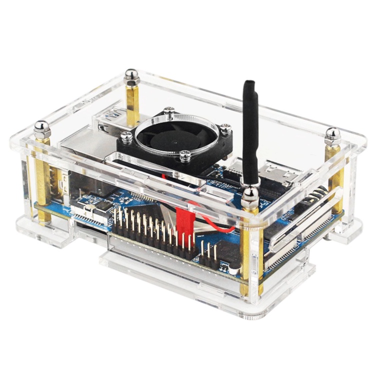 Vỏ mica cho Orange Pi 4 LTS