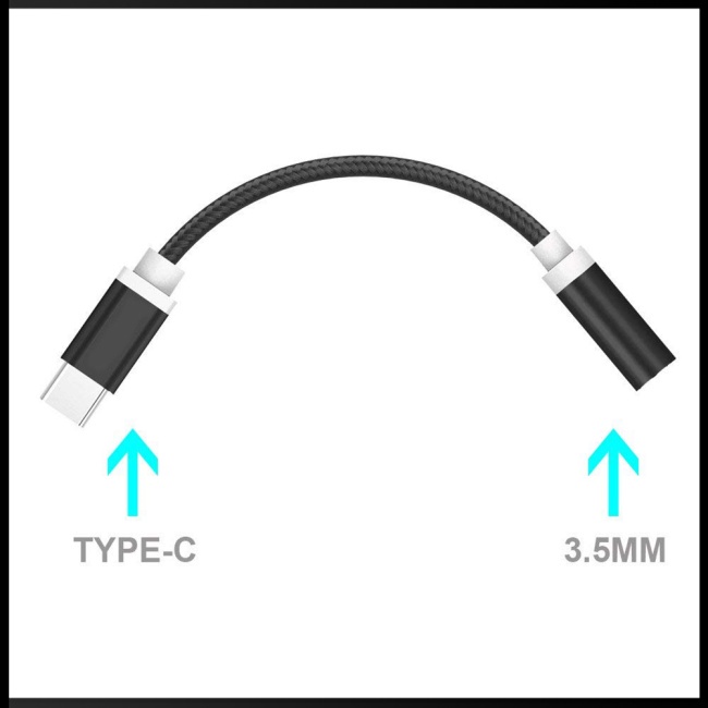 Cáp ChuyểN ĐổI Âm Thanh Tai Nghe LoạI C Sang 3.5mm Usb C 3.5 Chuyên DụNg