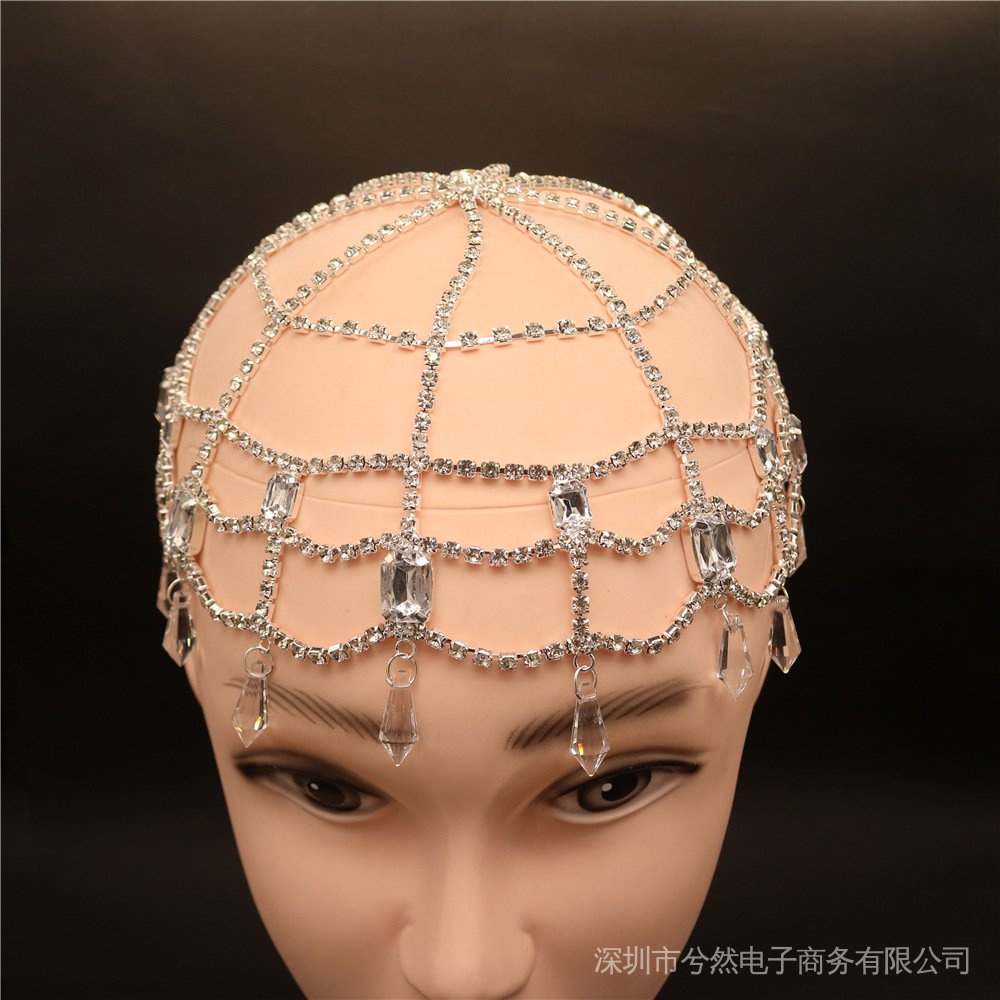 Cài Tóc Đính Đá Phong Cách Retro Sang Trọng Dành Cho Nữ