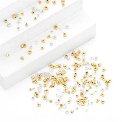 Hạt xâu chuỗi BEADIA bằng đồng mạ điện làm trang sức DIY